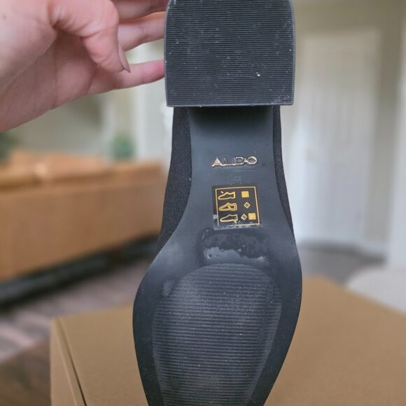 Black Sock Boots - Aldo (8) - Picture 4 of 4